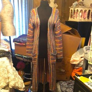 Gorgeous Multicolored Women’s Long Sweater